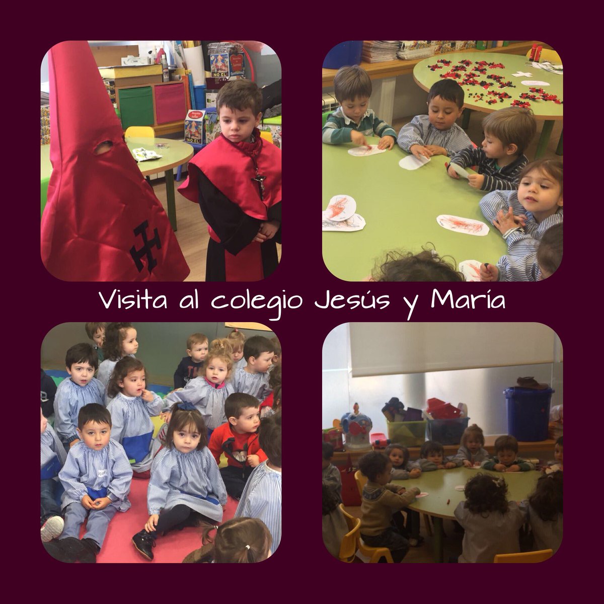 Visitas escolares al Santísimo Cristo de la Luz