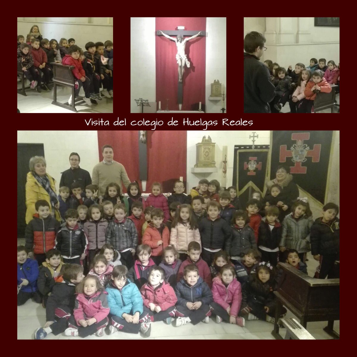 Visitas escolares al Santísimo Cristo de la Luz